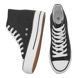 SZ 5 Black Platform High-Tops